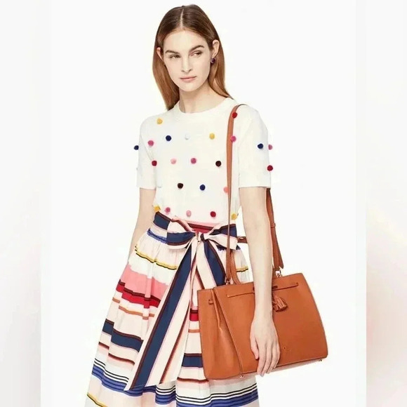 KATE SPADE NEW YORK Hayes Street Isobel Satchel - Picture 1 of 13
